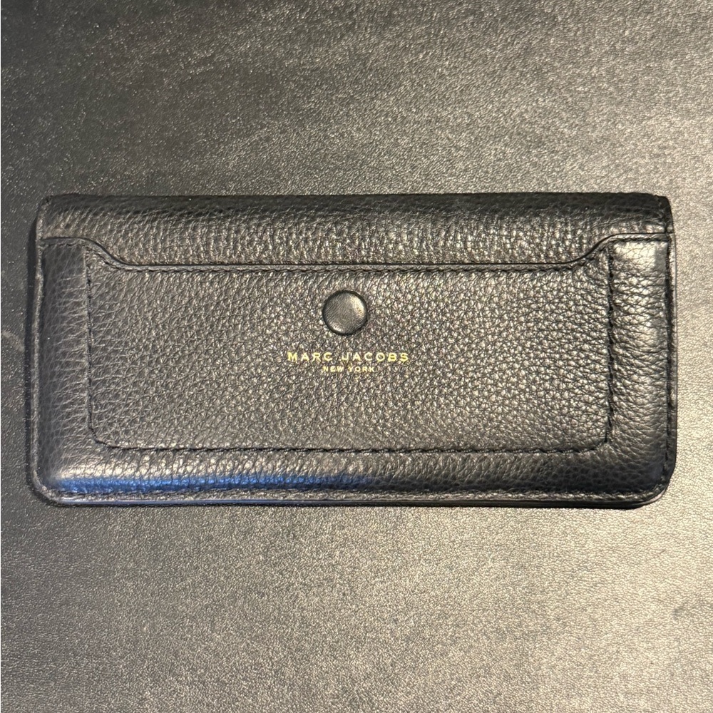 Marc Jacobs Black Textured Wallet